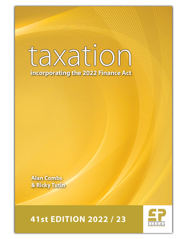 EBOOK Taxation incorporating the Finance Act 2022